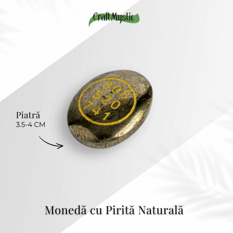 Moneda Zibu cu pirita – Abundenta si energie divina in buzunarul tau [1]