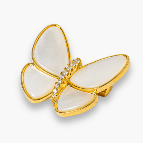 Brosa Fluturas cu Scoica Naturala - Energie Pozitiva si Rafinament [7]