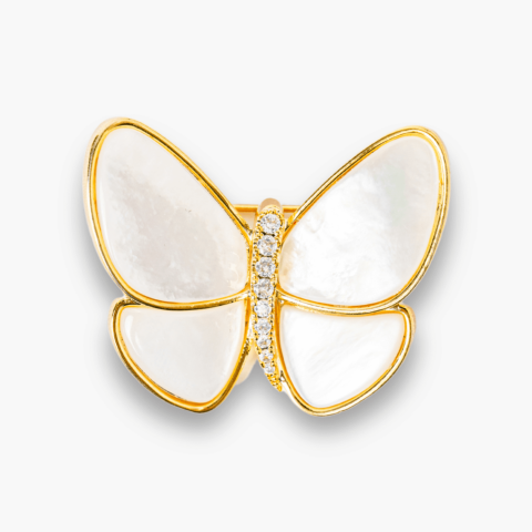 Brosa Fluturas cu Scoica Naturala - Energie Pozitiva si Rafinament [2]