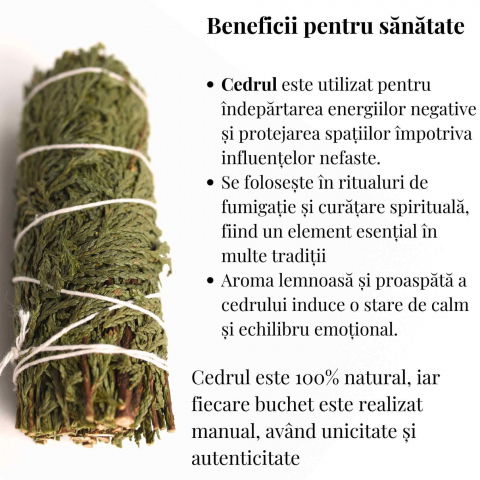 Buchet Cedru - Protectie si Purificare Energetica [2]
