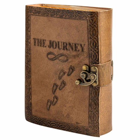 Jurnale din piele - Calatoria Interioara – Jurnal din Piele Naturala si Hartie de Bumbac