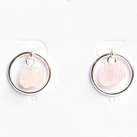 Capricorn - Cercei cu Cuart Roz – Iubire si Vindecare Emoționala