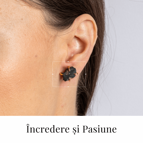 Cercei pentru Incredere si Pasiune – Cristal Granat Natura [1]