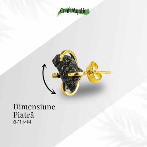 Cercei pentru Incredere si Pasiune – Cristal Granat Natura [3]