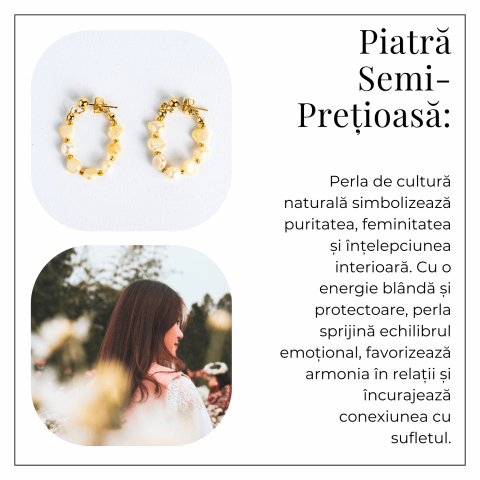 Imperfectiunea care fascineaza – Cercei cu perle baroc naturale [4]