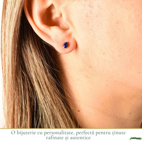 Cercei argint 925 lacrima cu Lapis Lazuli – claritate si incredere interioara [1]