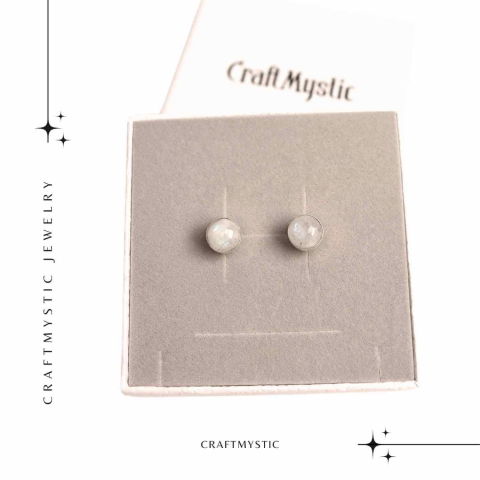 Cercei cu Piatra Lunii Curcubeu - Echilibru si Inspiratie [6]