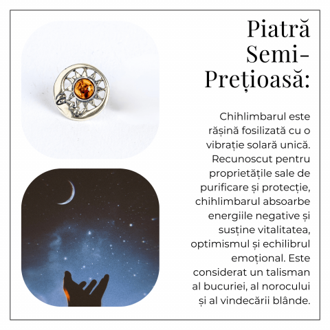 Cercei spirituali – Chihlimbarul care uneste energia si intuitia in montura argint 925 [5]