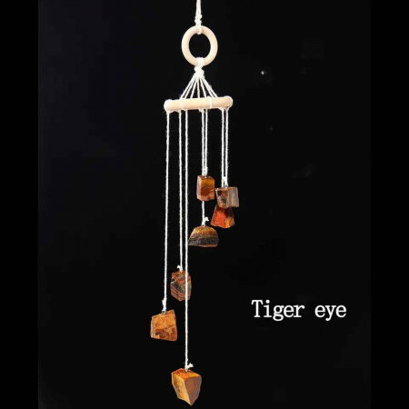 Clopotel de Vant cu Ochi de Tigru - Armonie, Energie si Rafinament in Casa Ta [3]