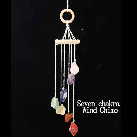 Clopotel de Vant cu Pietre Semipretioase ale celor 7 Chakre - Armonie Cromatica si Energetica in Spatiul Tau [3]