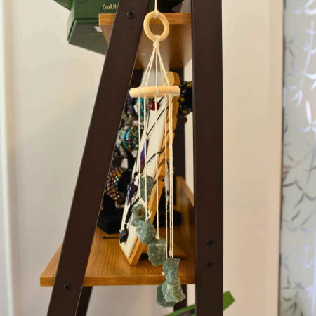 Clopotel de Vant cu Pietre Semipretioase de Aventurin Verde - Prosperitate, Armonie si Frumusete in Decorul Tau [2]