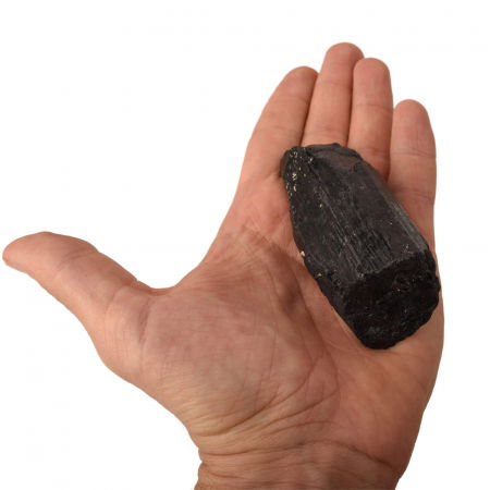 Cristal natural unicat de vindecare Turmalina neagra pietre brute 8-9 cm  - Pentru energie pozitiva, protectie [3]