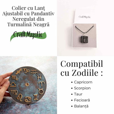 Colier cu Turmalina Neagra - Protectie si Echilibru Energetic [4]