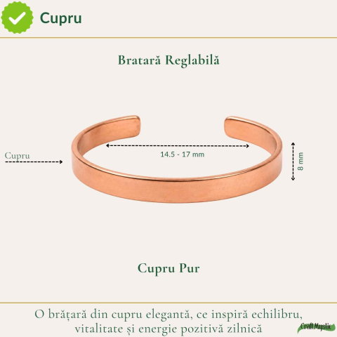 Bratara din Cupru – Energie Naturala si Echilibru Zilnic [3]