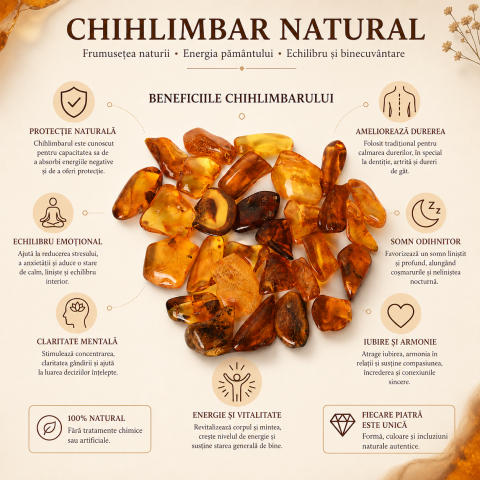 Pietre Naturale de Chihlimbar – Vitalitate, Caldura si Energie Pozitiva [4]