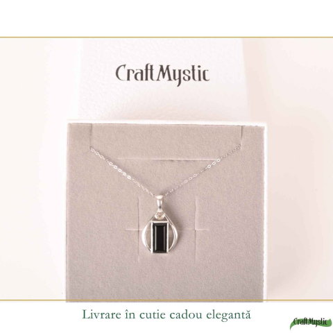 Colier Argint 925 cu Onix Lacrima – Protectie si Echilibru Interior [5]