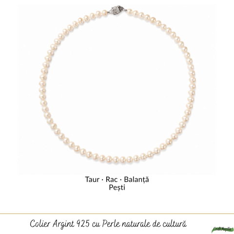 Colier Argint 925 cu Perle Naturale de Cultura – Delicatete si Eleganta Feminina [4]