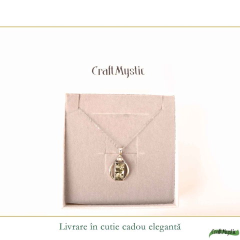 Colier Argint 925 cu Pirita Lacrima – Prosperitate si incredere Personala [5]