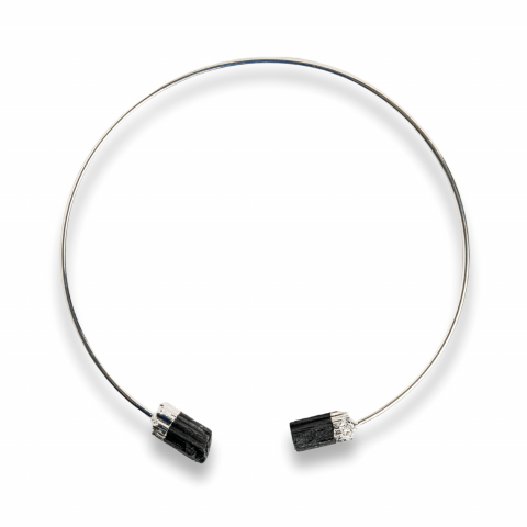 Colier Choker Turmalina Neagra - Protectie Energetica si Echilibru Spiritual [8]