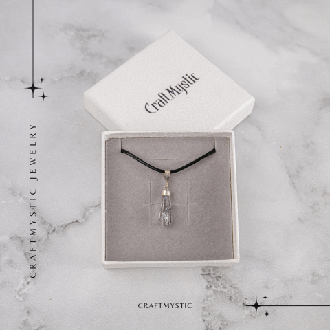 Colier Cuart Rutilat în Varf – Claritate, Putere Interioara si Energie Amplificata [7]