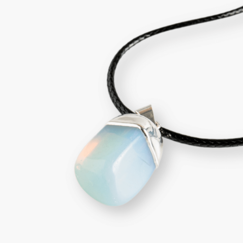 Colier cu piatra rulata de Piatra Lunii – Incredibil echilibru emotional [8]