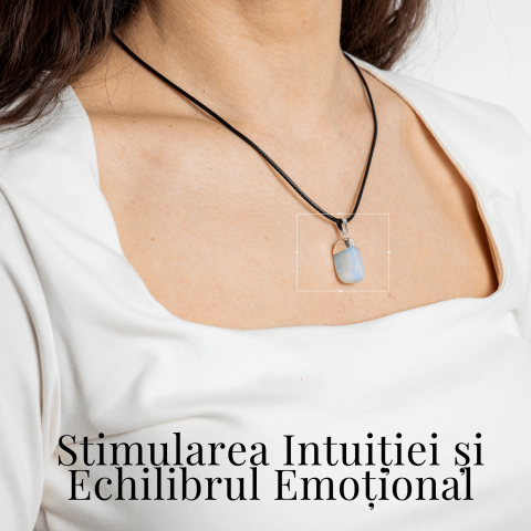 Colier cu piatra rulata de Piatra Lunii – Incredibil echilibru emotional [1]