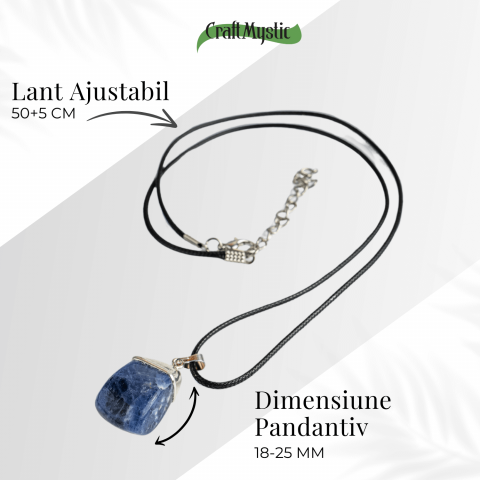 Protectie Emotionala si Focus – Pandantiv cu Sodalit [3]