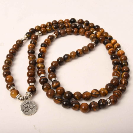 Colier cu pandativ din Ametist natural invelit cu sarma model Arborele vietii si margele 8mm - Cadou pentru mame, iubita [2]