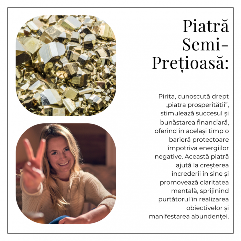 Colier Pirita Ovala – Protectie si Energie Pozitiva [7]