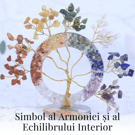 Copacel Orgonic Cu 7 Tipuri De Pietre Naturale - Armonie Si Energie [2]