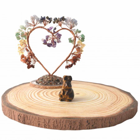 Figurina 4 cm cu forma de iepure sculptata manual din aventurina verde naturala - Cristale si pietre vindecatoare semipretioase cu animale [3]