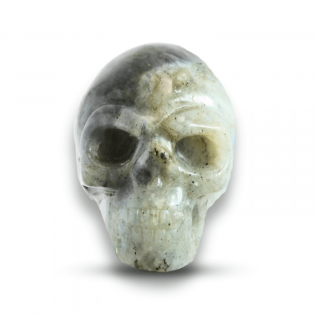 Figurina Craniu din Labradorit Natural, 5 cm - Sprijina Transformarea si Protectia Energetica [6]