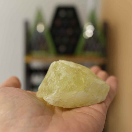 Cristal natural unicat Citrin pietre brute 8-9 cm  - Pietre semiprețioase pentru optimism, creativitate, motivatie [4]