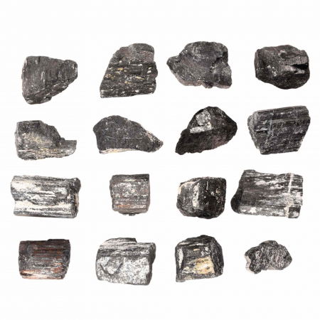 Cristal natural unicat de vindecare Turmalina neagra pietre brute 8-9 cm  - Pentru energie pozitiva, protectie [18]