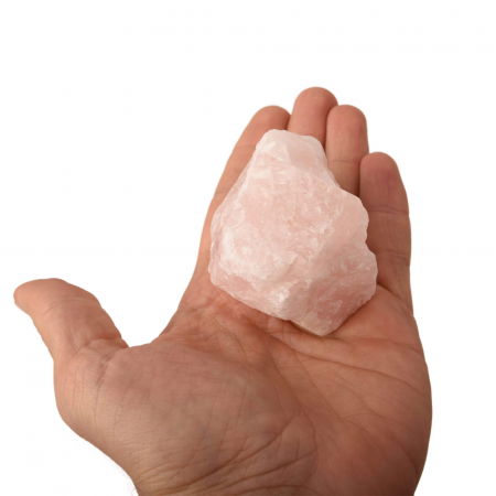 Cristal natural unicat Cuart Roz pietre brute 7-8 cm  - Pietre semipretioase de vindecare [1]