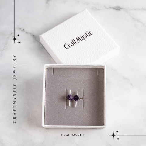 Accesoriu cu sens – Inel cu ametist pentru focus si pace [6]