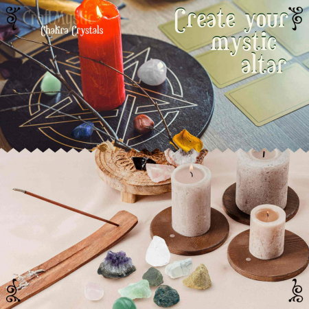 Cristale si Pietre Semipretioase Chakra - Set 34 Piese [6]