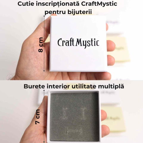 Cutie bijuterii inscriptionata CraftMystic - Protectie si Eleganta pentru Bijuterii [4]