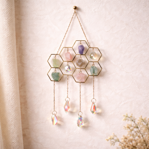 Dreamcatcher cu Pietre Naturale – Echilibru, Calm si Ritual Personal [4]