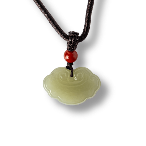 Protectie si Noroc – Colier Lucky Lock din Jad Hetian Natural [8]