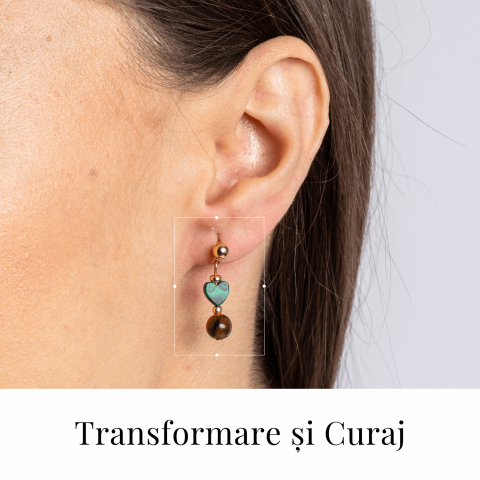 Transformare si Curaj – Cercei cu Malachit si Ochi de Tigru [1]
