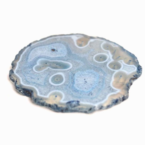 Felie de Agat Albastru 9-10 cm – Calm si Claritate Mentala [0]