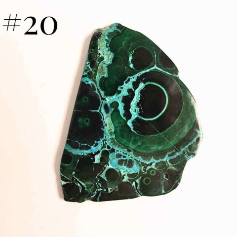 Felie unicat cu Malachit, Crisocola, Stalactite, Cornetite - Protectie si echilibru energetic [7]