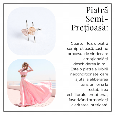 Inelul inimii deschise – Cuart roz pentru iubire si blandete [5]