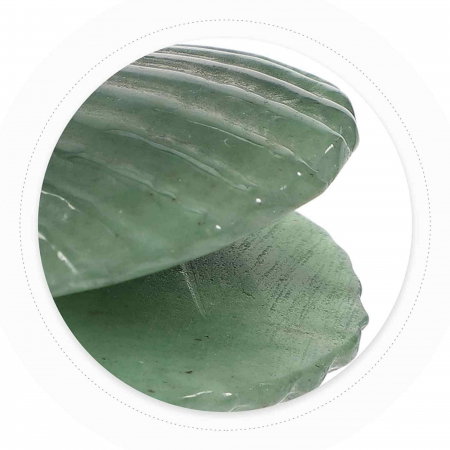 Figurina 4 cm din cristal natural in forma de scoica, ornamente pentru acvariu, marturie tip cadou de nunta, proiecte DIY [3]