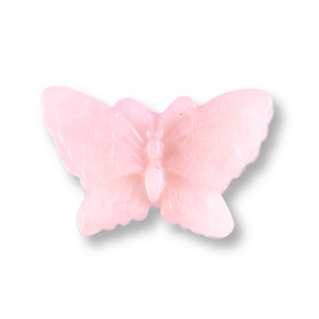 Figurina Fluture din Cuart Roz Natural, 5 cm - Incurajeaza Iubirea de Sine si Armonia Emotionala [9]