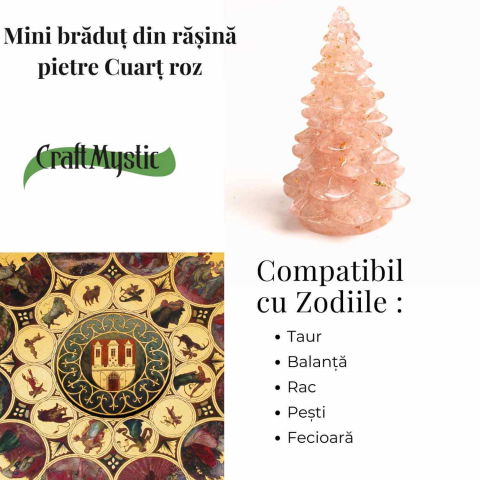 Figurina Bradut cu Cuart Roz – Armonie si Iubire in Casa Ta [3]