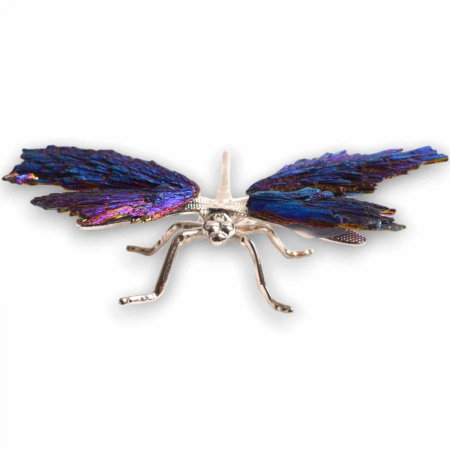 Amuleta Transformare - Libelula Turmalina Neagra Curcubeu [5]