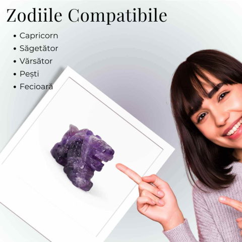 Dragon din Ametist – Claritate Spirituala si Protectie Energetica [4]