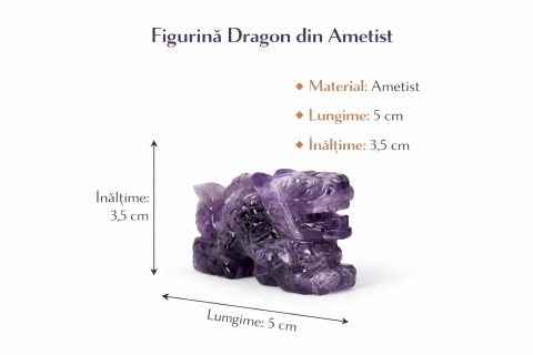 Dragon din Ametist – Claritate Spirituala si Protectie Energetica [3]